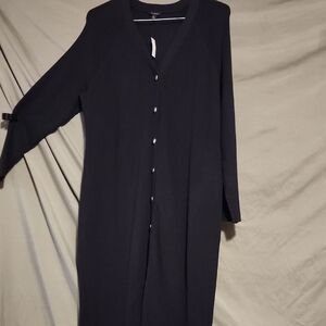 Talbots NWT Black Long Sleeve Cardigan
